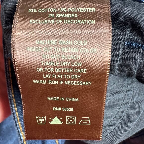 Kut From The Kloth Jeans Women's 33x30 Farrah Bootcut Mid Rise Blue Denim Tag 8 - Picture 9 of 16